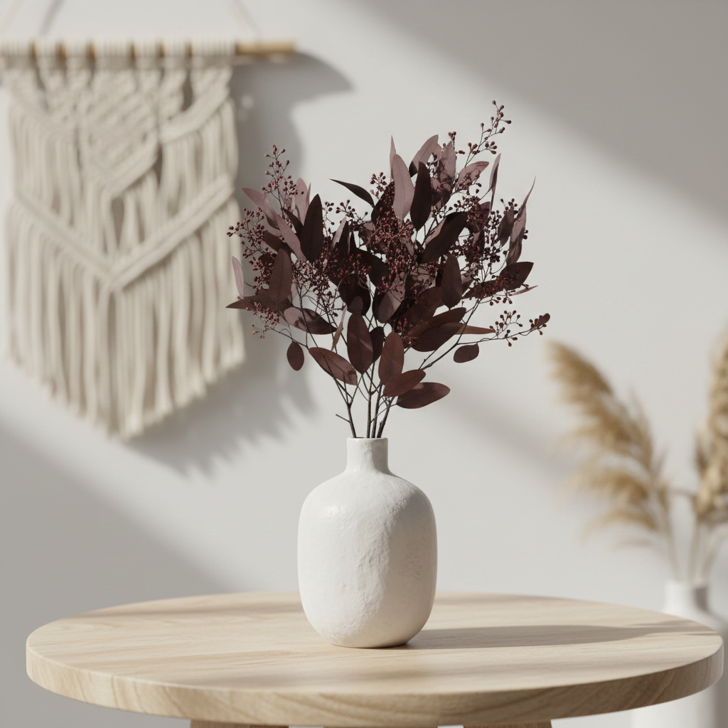 Eukalyptus Populus Berrie – červený stabilizovaný eukalyptus s bobulemi